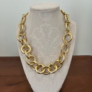 J. Crew Gold Link Necklace